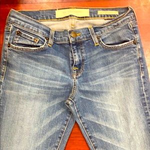 New York & Company Petite Medium Wash Flare Jeans- Size  10P